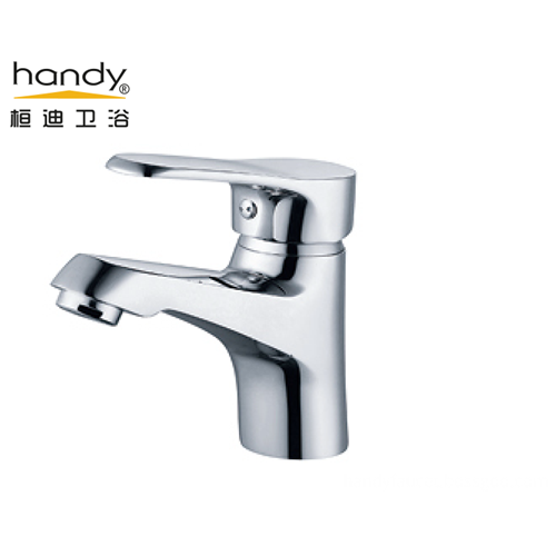 Single Cold Pillar Taps Handy High Brass Chrome Basin Mixer Manufactory