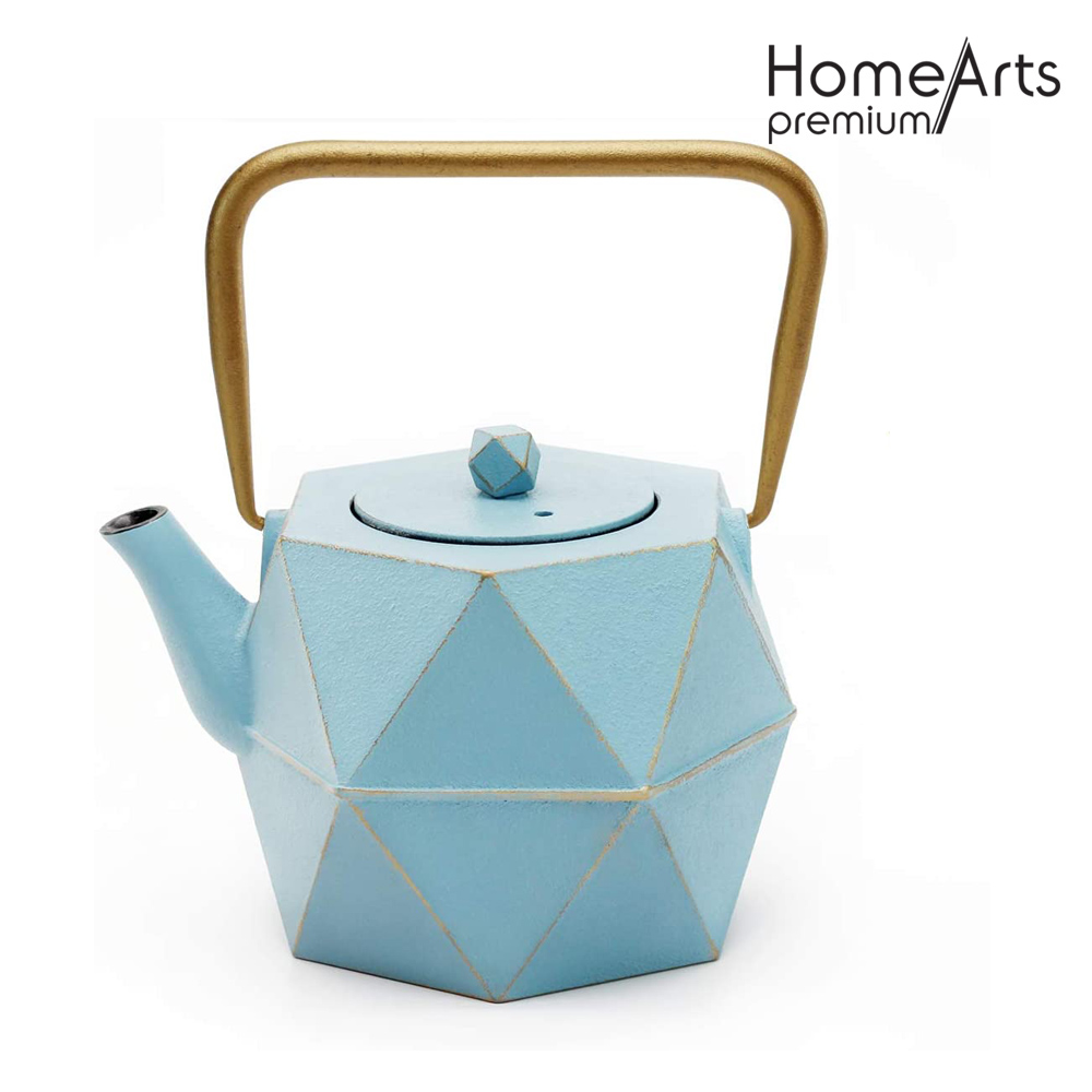 NOVO TEAPOT DE FERRO FUNDIDO DE DESIGN