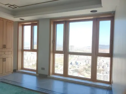 wooden windows for home / door window