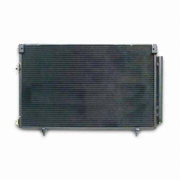 Car Air Conditioner Condenser for Toyota Highlander, High Efficiency Heat Exchange