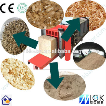 Wood Pallet Block Making Machine,Hydraulic Briquetting Baler,Wood Shaving Compactor,