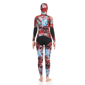 Seaskin 3mm Women Women Camo Spearfishing Wetsuit