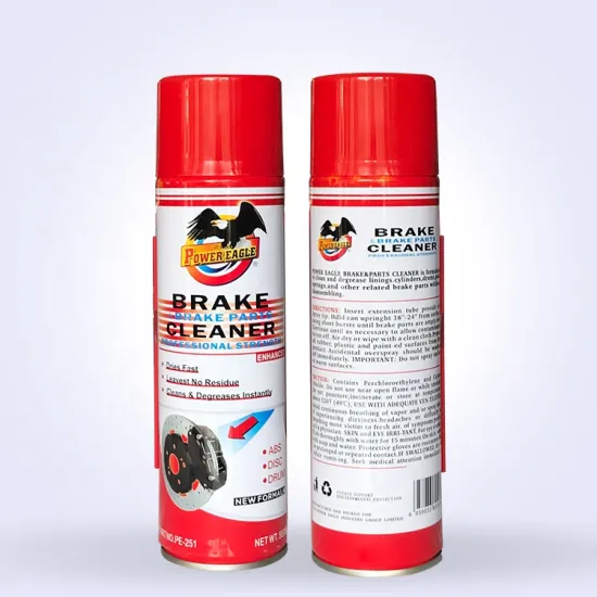 Factory Price ODM/OEM Auto Brake Cleaner Spray Aerosol 550ml