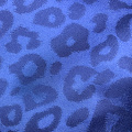 Imitation leather leopard pattern tc backing fabric