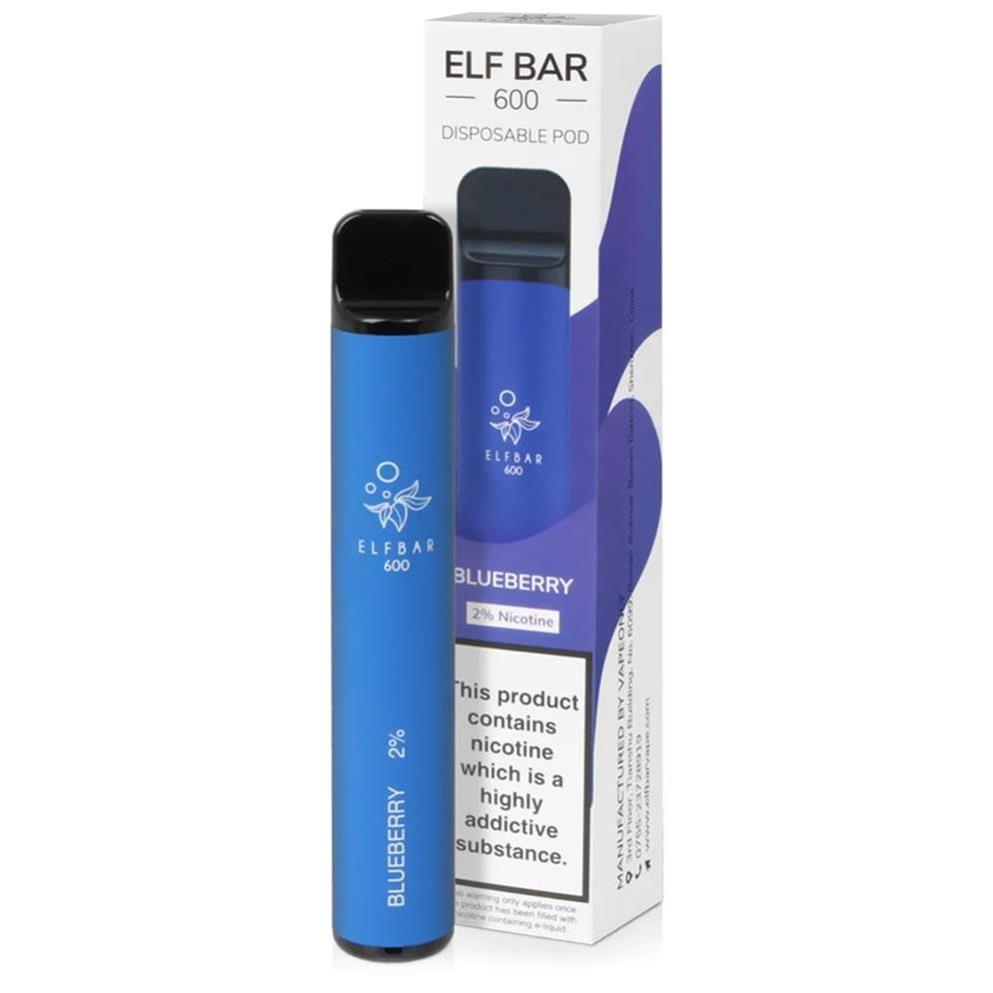 Elf Bar 600Puffs Disposable Pod -Gerät heiß