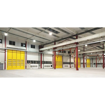 Automatic high speed stacking roller shutter