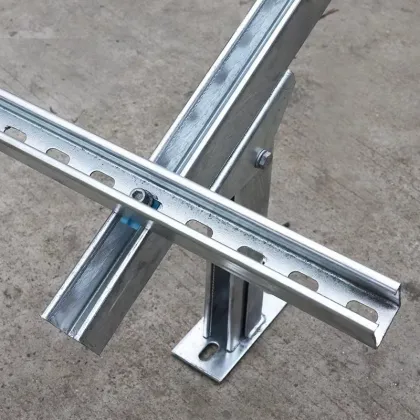 Easy Installation Ground Solar Photovoltaic Bracket