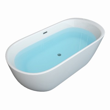 Bañera de remojo acrílico independiente para uso moderno de hotel