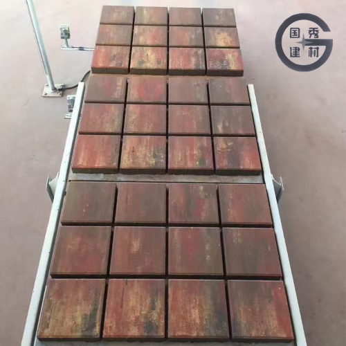 Устойчивые к атмосферным воздействиям противоскользящие глиняные кирпичные улицы