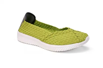 Classic Round-headed Low-profile Design Casual Woven Shoes