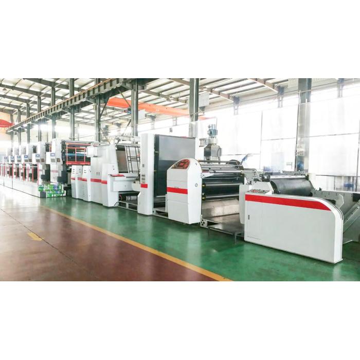 Автоскоростная высокоскоростная встроенная тепловая ламинирующая машина