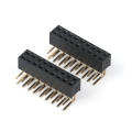 2.54mm Double row 90 degree double bend