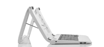 Ergonomic laptop cooling cooler with USB Connection and Keyboard , RoHS,CE,FCC