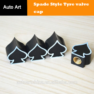 Auto spare parts Shopping Wheel Spade Style Tyre valve cap