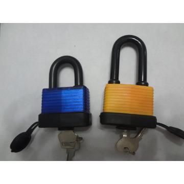 4000A series key laminated waterproof padlock