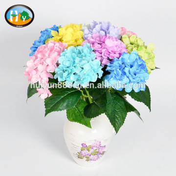 Artificial wedding decoration flower big head hydrangea wholesale