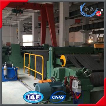 Cold rolling steel slitter line machine with overseas service team
