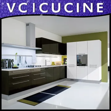 guangzhou modular UV painting furniture kitchen