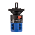 Single-hole mounting type changeover switch