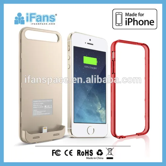 high quality pc mobile phone case for iphone 5 case,battery charger case for iphone 5