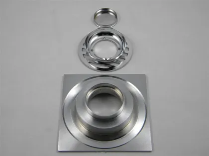 Chrome Plated Bathroom Kitchen Floor Drainer