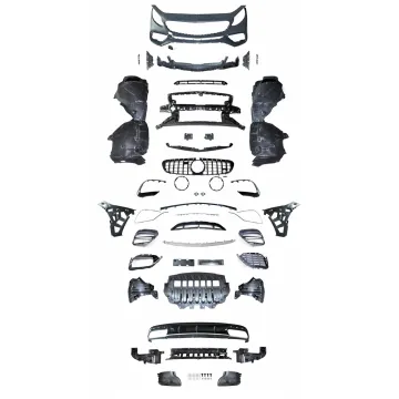 AMG Body Kit Bumpers PP Plastic for Mercedes-Benz S-Class Coupe W217/C217 2015-2021