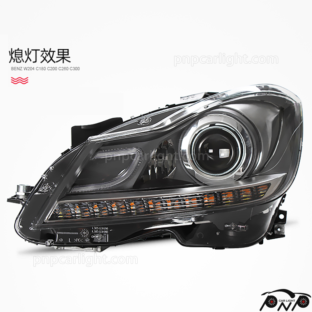 W204 Projector Headlights