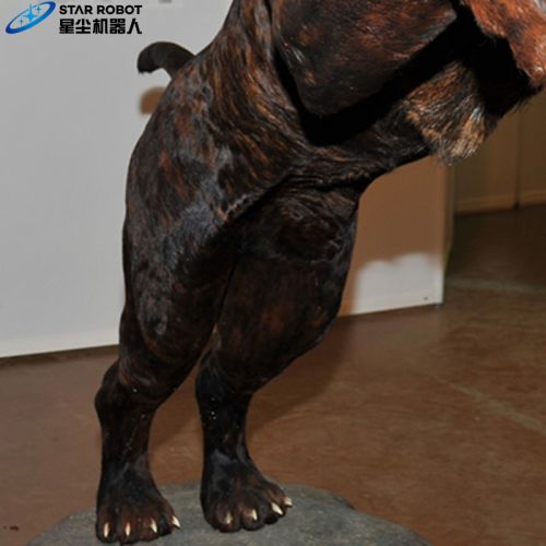 Model Harimau Animatronik Animasi Burung Pijakan