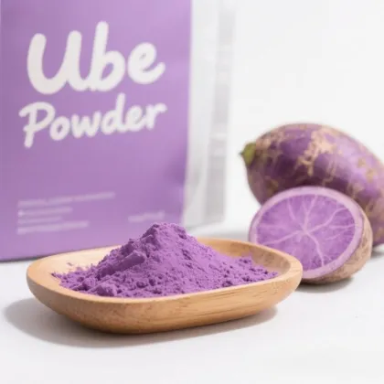 Organic Ube Powder: Natural Purple Food Color