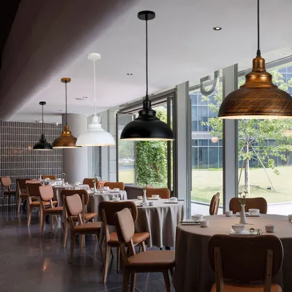 Distressed Retro Iron Art Loft Industrial Lighting Pendant Lamp