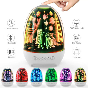 Bluetooth Speaker With Disco Lights