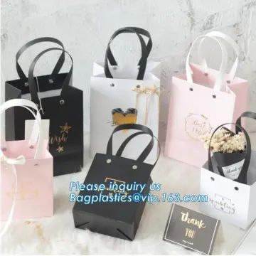 innovative engraving logo paper gift bag, paper gift bag with Matte lamination, Kraft & Brown Kraft Paper Gift Bags