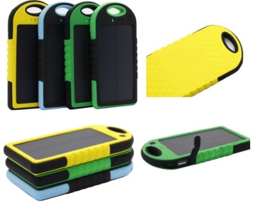 Solar Battery Charging Power Supply with Waterproof and Shockproof Function