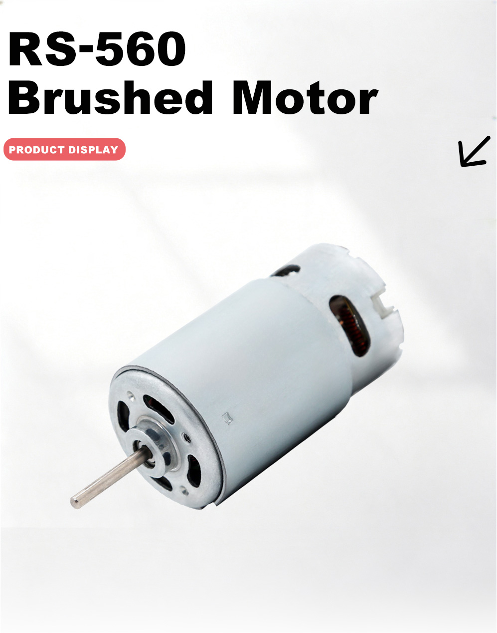 560 Brushed DC Motor-2x