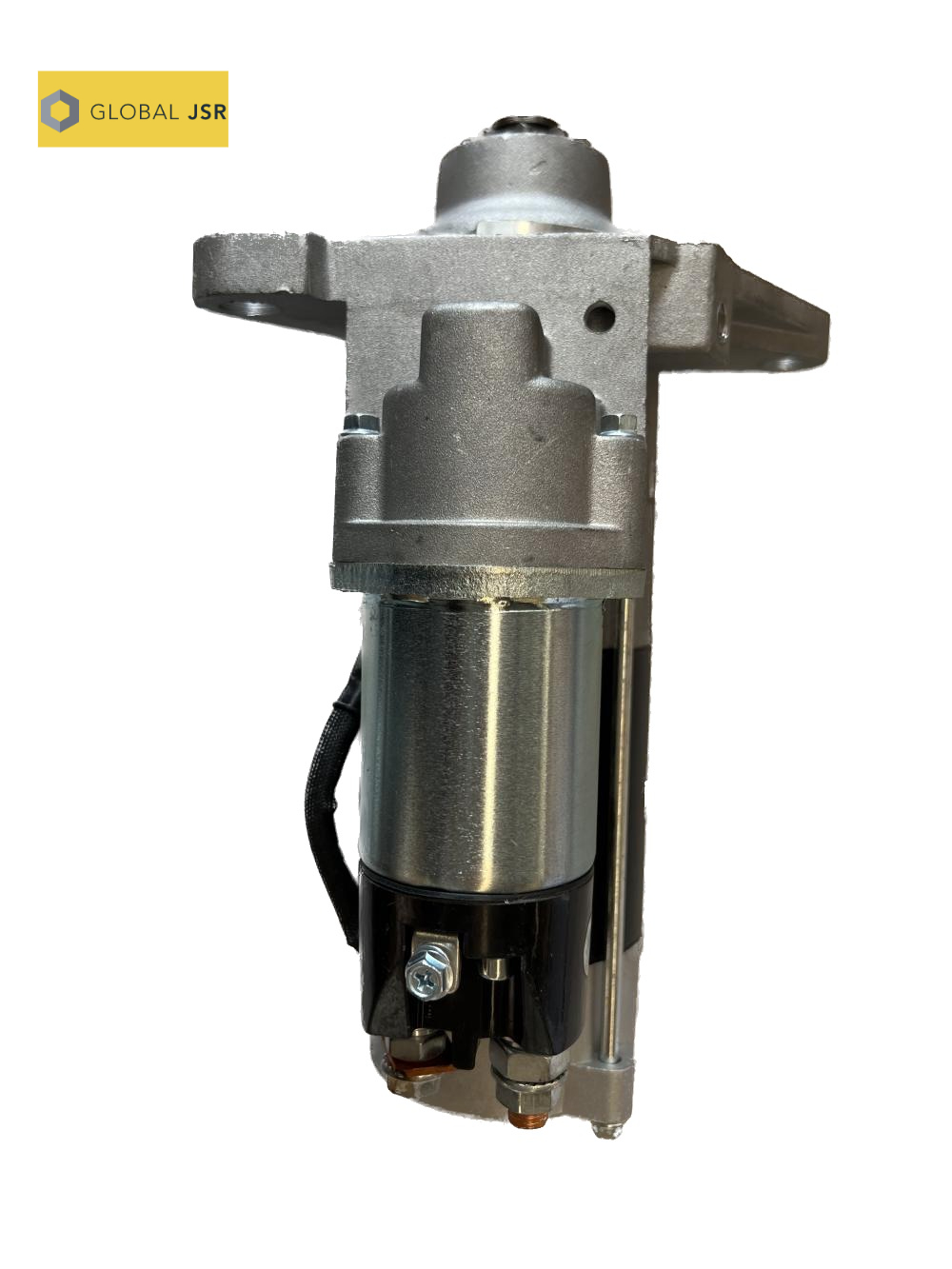 Excavator starting motor fittings