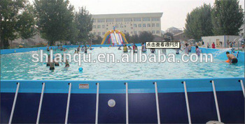 Professional design above ground frame pool