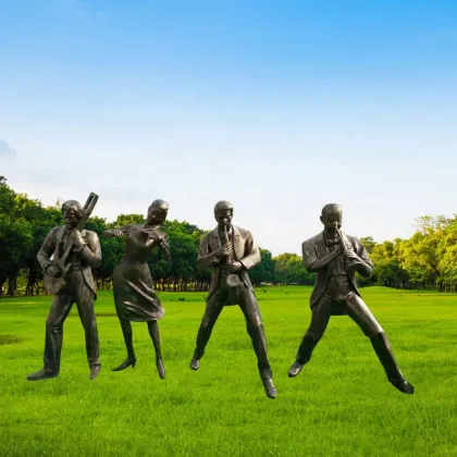 Custom fiberglass guitar sculpture