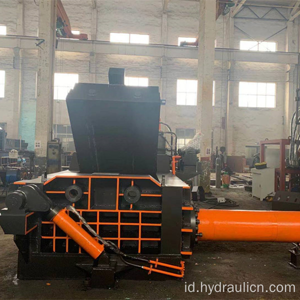 Limbah Aluminium Tembaga Baja Scrap Metal Baler Equipment