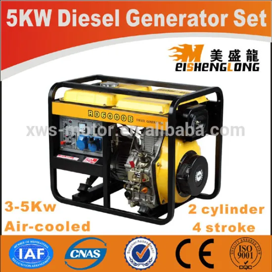 5kW portable diesel generator