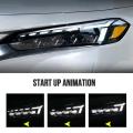 HCMOTIONZ LED Headlights for 11th Gen Honda Civc 2022-2023