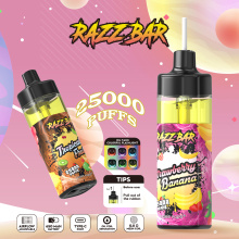 Disposable Vapes 25000 Puffs Razz Bar From Germany