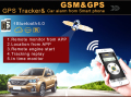 Controle de alarme de carro GPS & GSM rastreador de telefone celular Ipone