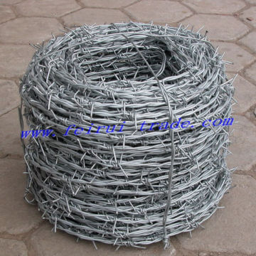 Hot Dipped Galvanized Barbed Wire/PVC Coated Barbed Wire Bwg 14X16