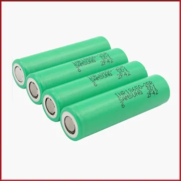 Samsung 25R 18650 rechargeable li-ion battery