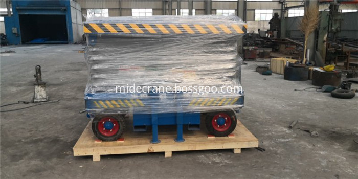AC power electric mobile scissor lift