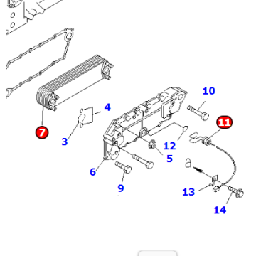 600-651-1610 6212-61-2112 600-815-8750 ELEMENT FOR HD785