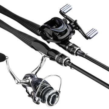 Fishing Pole Kit: Rod, Reel Seat, SIC Guides & Combos for Surf Casting