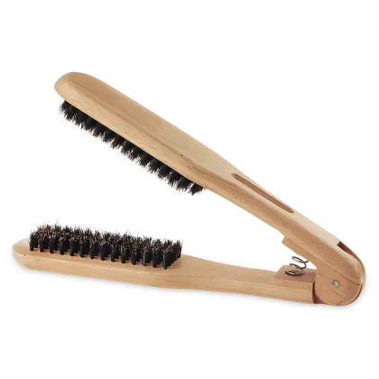Masterlee Professional Wood Brush Hair Straightener Bristle Comb