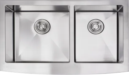 Stainless Steel Double Bowl Apron Handmade Kitchen Sink