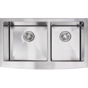 35 Farmhouse Undermount Double Apron Sink